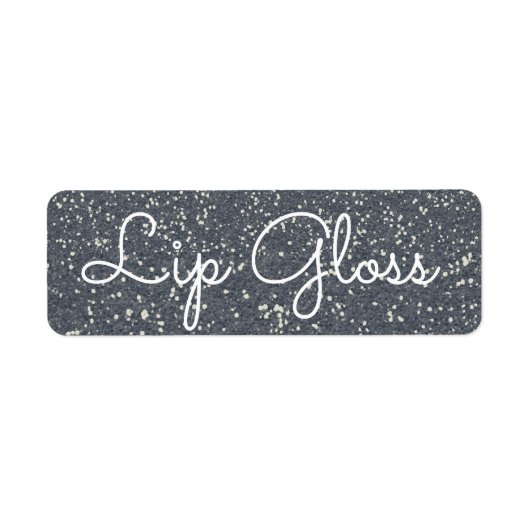 Glitzer-Lipgloss-Label (Vorne)