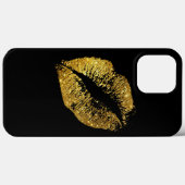 Glitzer Lippen Case-Mate iPhone Hülle (Rückseite (Horizontal))