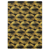 Glitzer Lippen Klemmbrett (Rückseite)