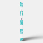 Glitzer Look Stripes iPad Mini Retina BT Fall Case-Mate iPhone Hülle (Rückseite / Links)
