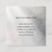 Glitzer Loyalty 10 Nails Lashes Visitenkarte (Vorderseite)