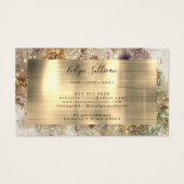 Glitzer Loyalty Card für Wasserfarbe und Fohlen (Rückseite)