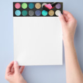 Glitzer Makeup Flyer (Hand)