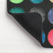 Glitzer Makeup Mousepad (Ecke)