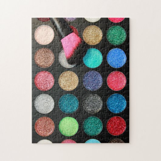 Glitzer Makeup Palette Puzzle (Vertikal)