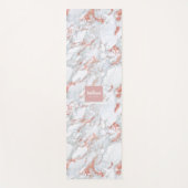 Glitzer Marble Rose Gold ID507 Yogamatte (Vorderseite)