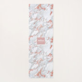 Glitzer Marble Rose Gold ID507 Yogamatte (Rückseite)