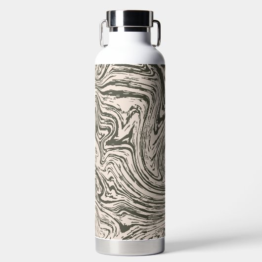 Glitzer Marble Trinkflasche (Vorderseite)