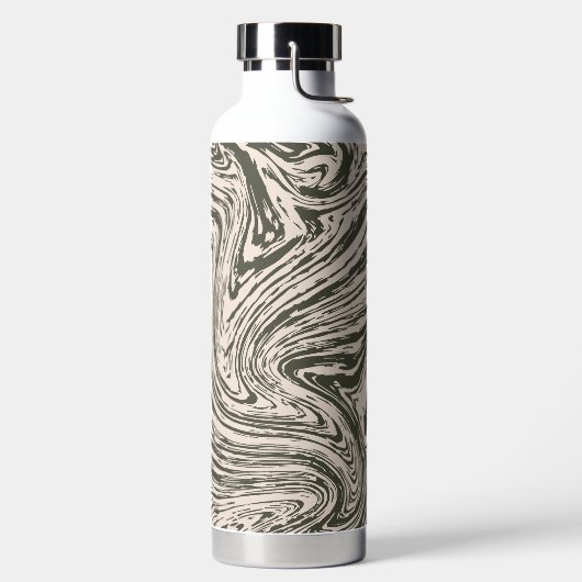Glitzer Marble Trinkflasche (links)