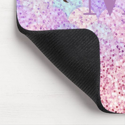 Glitzer Mermaid Mousepad (Ecke)