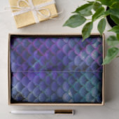 Glitzer Mermaid Scales Muster Seidenpapier (Geschenk)