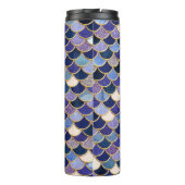 Glitzer Mermaid Scales Thermosbecher (Rückseite)