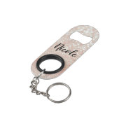 Glitzer Mini Flaschenöffner (Rückseite Schrägansicht)