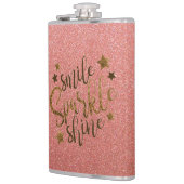 Glitzer mit Angebot Flachmann (Links)