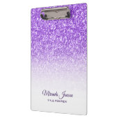 Glitzer mit Funken Klemmbrett (Links)