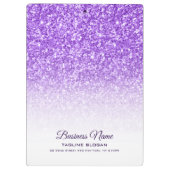 Glitzer mit Funken Klemmbrett (Rückseite)