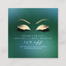 Glitzer mit Salon-Bezahlkarte Gold Tropische Lashe