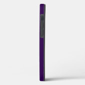 Glitzer  mit schwarzen und Imitaten Case-Mate iPhone Hülle (Rückseite / Links)