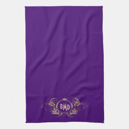 Glitzer mit schwarzen und Imitaten Geschirrtuch (Vertikal)