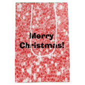 Glitzer Mittlere Geschenktüte (Rückseite)