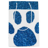 Glitzer Mittlere Geschenktüte (Vorderseite)