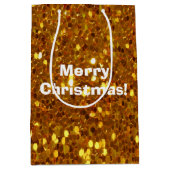 Glitzer Mittlere Geschenktüte (Vorderseite)