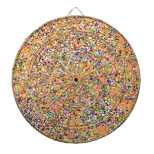Glitzer-Mode-Multicolor-Malerei #2 Dartscheibe