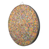 Glitzer-Mode-Multicolor-Malerei #2 Dartscheibe (Vorderseite rechts)