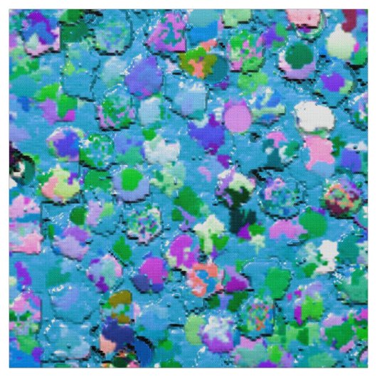 Glitzer-Mode-Multicolor-Malerei #2 Stoff (Muster)