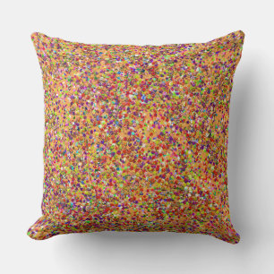 Glitzer-Mode-Multicolor-Malerei #3 Kissen