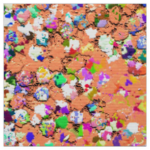 Glitzer-Mode-Multicolor-Malerei #5 Stoff