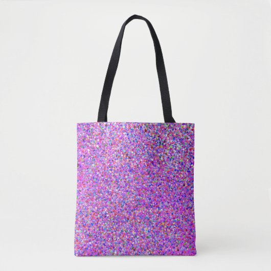 Glitzer-Mode-Multicolor-Malerei Tasche (Vorderseite)
