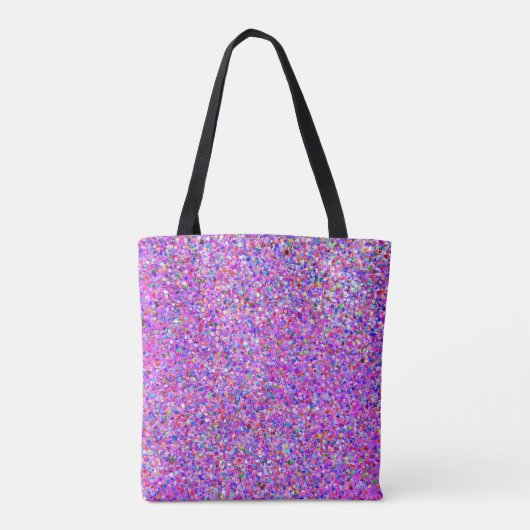 Glitzer-Mode-Multicolor-Malerei Tasche (Rückseite)