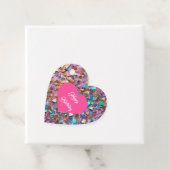 Glitzer Moderne opal-holografische Sammlung Geschenkanhänger (Beispiel)