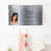 Glitzer-Monogramm-Foto Banner (Insitu)