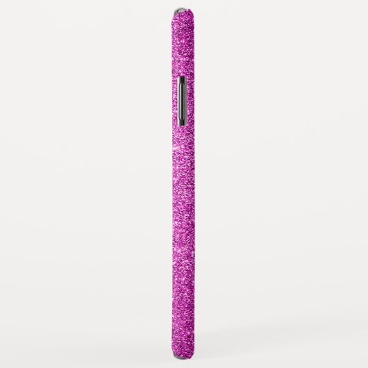 Glitzer Monogramm Minimalistisch Funkelnd Case-Mate iPhone Hülle (Hinten/Rechts)