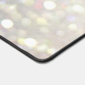 Glitzer-Monogramm Schreibtischunterlage (Ecke)