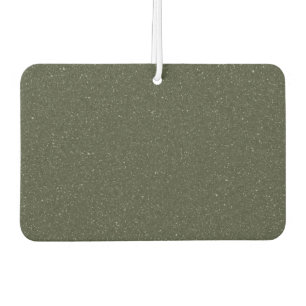 Glitzer Moss Green Custom Air Freshener Autolufterfrischer