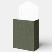 Glitzer Moss Green Gevor Box - Anpassbar Geschenkschachtel (Offen)