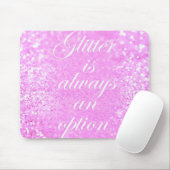 Glitzer Mousepad (Mit Mouse)