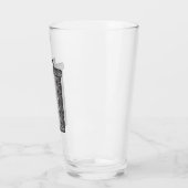 Glitzer-Mülleimer Glas (Links)