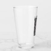 Glitzer-Mülleimer Glas (Rechts)