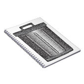 Glitzer-Mülleimer Notizblock (Rechte Seite)