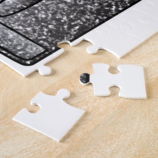 Glitzer-Mülleimer Puzzle (Seite)