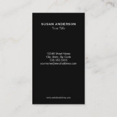 Glitzer-Musiknote-Geschäfts-Karte Visitenkarte (Rückseite)