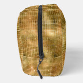 Glitzer-Muster für das Muster der Gold Disco Waschbeutel (Rechts)