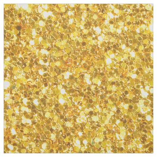 Glitzer-Muster in Goldfarben Stoff (Muster)