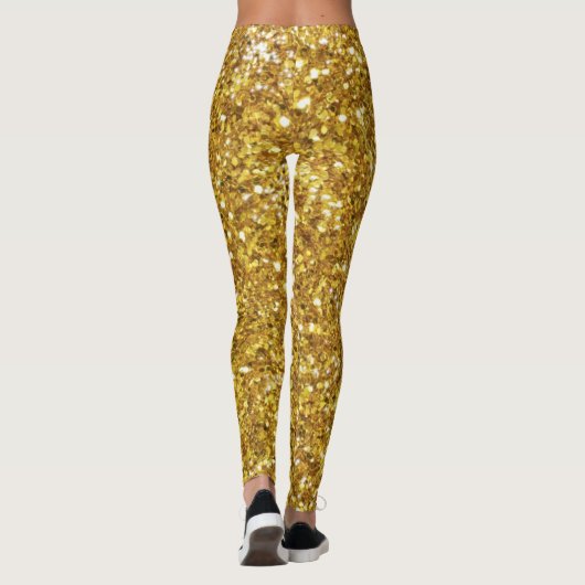 Glitzer-Muster Leggings (Rückseite)