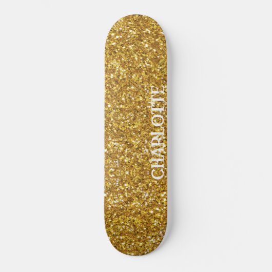 Glitzer-Muster Skateboard (Vorderseite)