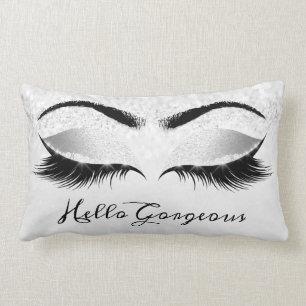 Glitzer mustert herrliche das lendenkissen